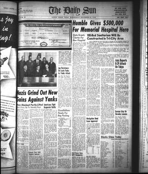 The Daily Sun (Goose Creek, Tex.), Vol. 27, No. 161, Ed. 1 Wednesday, December 20, 1944