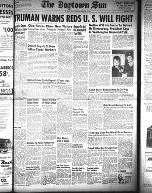The Baytown Sun (Baytown, Tex.), Vol. 33, No. 222, Ed. 1 Wednesday, February 22, 1950