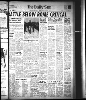 The Daily Sun (Goose Creek, Tex.), Vol. 26, No. 211, Ed. 1 Friday, February 11, 1944