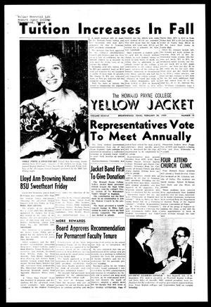 Primary view of object titled 'The Howard Payne College Yellow Jacket (Brownwood, Tex.), Vol. XXXXVI, No. 19, Ed. 1, Friday, February 20, 1959'.