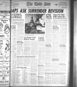 The Daily Sun (Goose Creek, Tex.), Vol. 28, No. 60, Ed. 1 Thursday, August 23, 1945