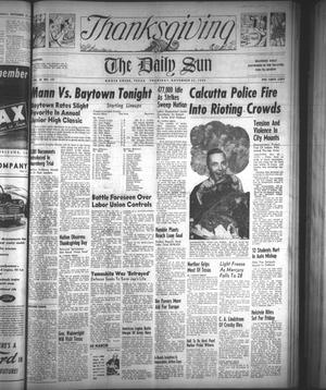 The Daily Sun (Goose Creek, Tex.), Vol. 28, No. 137, Ed. 1 Thursday, November 22, 1945