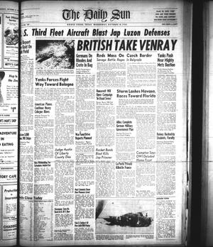 The Daily Sun (Goose Creek, Tex.), Vol. 27, No. 107, Ed. 1 Wednesday, October 18, 1944