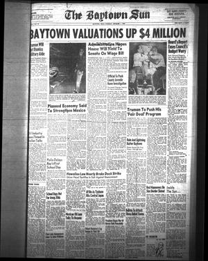 Primary view of object titled 'The Baytown Sun (Baytown, Tex.), Vol. 31, No. 75, Ed. 1 Thursday, September 1, 1949'.