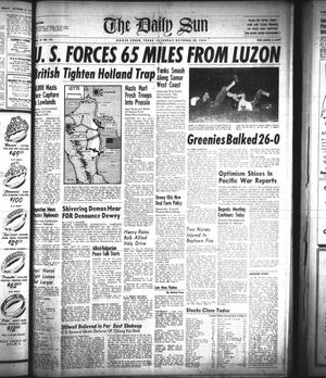 The Daily Sun (Goose Creek, Tex.), Vol. 27, No. 116, Ed. 1 Saturday, October 28, 1944