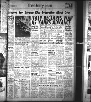 The Daily Sun (Goose Creek, Tex.), Vol. 26, No. 108, Ed. 1 Wednesday, October 13, 1943
