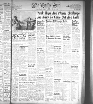 The Daily Sun (Goose Creek, Tex.), Vol. 28, No. 21, Ed. 1 Monday, July 9, 1945
