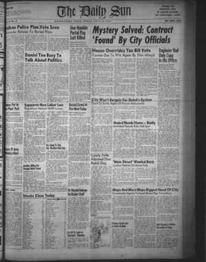 The Daily Sun (Goose Creek, Tex.), Vol. 30, No. 33, Ed. 1 Friday, July 18, 1947
