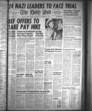 The Daily Sun (Goose Creek, Tex.), Vol. 28, No. 107, Ed. 1 Thursday, October 18, 1945