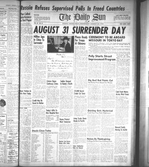 The Daily Sun (Goose Creek, Tex.), Vol. 28, No. 59, Ed. 1 Wednesday, August 22, 1945