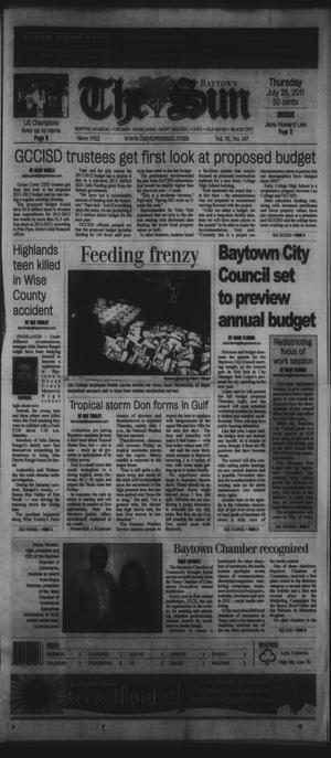 Primary view of object titled 'The Baytown Sun (Baytown, Tex.), Vol. 91, No. 147, Ed. 1 Thursday, July 28, 2011'.