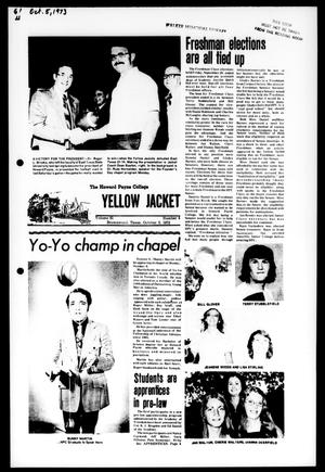 The Howard Payne College Yellow Jacket (Brownwood, Tex.), Vol. 61, No. 4, Ed. 1, Friday, October 5, 1973