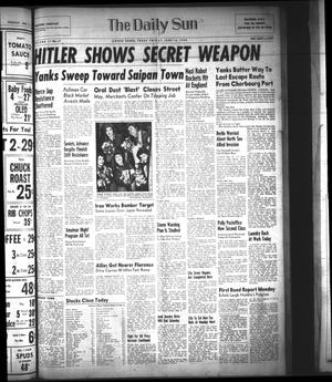 The Daily Sun (Goose Creek, Tex.), Vol. 27, No. 3, Ed. 1 Friday, June 16, 1944
