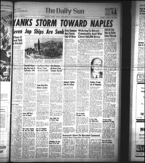The Daily Sun (Goose Creek, Tex.), Vol. 26, No. 96, Ed. 1 Wednesday, September 29, 1943