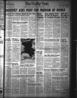The Daily Sun (Goose Creek, Tex.), Vol. 23, No. 123, Ed. 1 Tuesday, November 11, 1941