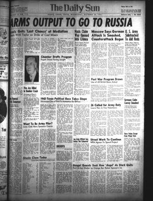 The Daily Sun (Goose Creek, Tex.), Vol. 23, No. 112, Ed. 1 Wednesday, October 29, 1941