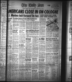 The Daily Sun (Goose Creek, Tex.), Vol. 27, No. 220, Ed. 1 Wednesday, February 28, 1945