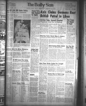 The Daily Sun (Goose Creek, Tex.), Vol. 22, No. 209, Ed. 1 Wednesday, February 26, 1941
