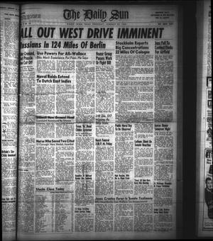 The Daily Sun (Goose Creek, Tex.), Vol. 27, No. 191, Ed. 1 Thursday, January 25, 1945