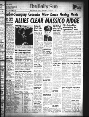 The Daily Sun (Goose Creek, Tex.), Vol. 26, No. 127, Ed. 1 Thursday, November 4, 1943