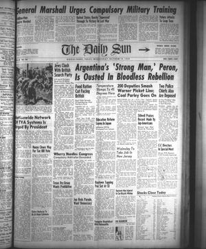 The Daily Sun (Goose Creek, Tex.), Vol. 28, No. 100, Ed. 1 Wednesday, October 10, 1945