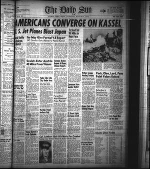 The Daily Sun (Goose Creek, Tex.), Vol. 27, No. 245, Ed. 1 Thursday, March 29, 1945