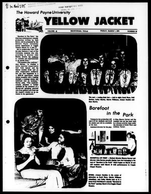 The Howard Payne University Yellow Jacket (Brownwood, Tex.), Vol. 62, No. 20, Ed. 1, Friday, March 7, 1975