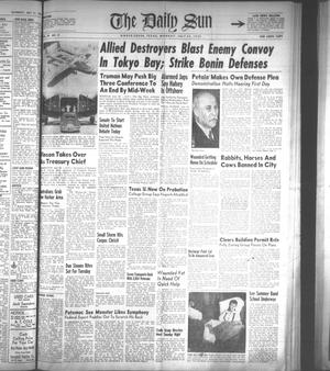 The Daily Sun (Goose Creek, Tex.), Vol. 28, No. 33, Ed. 1 Monday, July 23, 1945