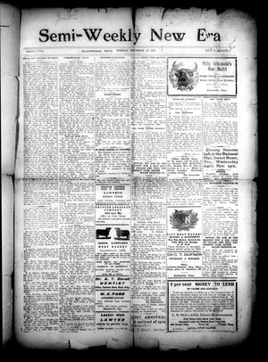 Semi-Weekly New Era (Hallettsville, Tex.), Vol. 29, No. 70, Ed. 1 Tuesday, November 18, 1919