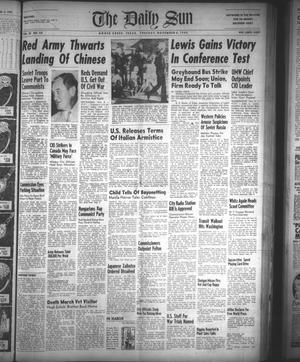 The Daily Sun (Goose Creek, Tex.), Vol. 28, No. 123, Ed. 1 Tuesday, November 6, 1945