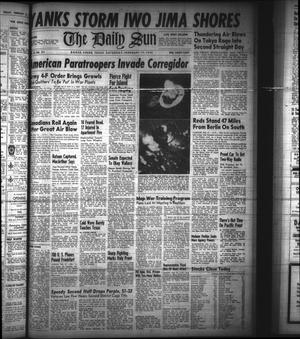 The Daily Sun (Goose Creek, Tex.), Vol. 27, No. 211, Ed. 1 Saturday, February 17, 1945