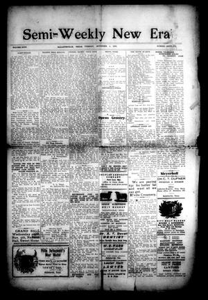 Semi-Weekly New Era (Hallettsville, Tex.), Vol. 29, No. 66, Ed. 1 Tuesday, November 4, 1919