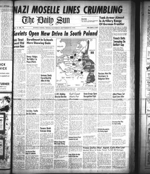 The Daily Sun (Goose Creek, Tex.), Vol. 27, No. 74, Ed. 1 Saturday, September 9, 1944