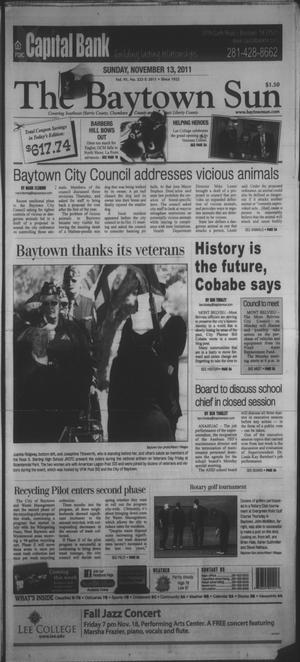 The Baytown Sun (Baytown, Tex.), Vol. 91, No. 223, Ed. 1 Sunday, November 13, 2011
