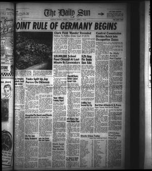 The Daily Sun (Goose Creek, Tex.), Vol. 27, No. 303, Ed. 1 Tuesday, June 5, 1945