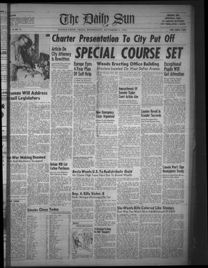 The Daily Sun (Goose Creek, Tex.), Vol. 30, No. 72, Ed. 1 Wednesday, September 3, 1947