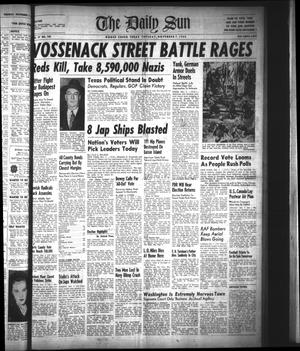 The Daily Sun (Goose Creek, Tex.), Vol. 27, No. 124, Ed. 1 Tuesday, November 7, 1944