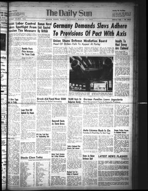 The Daily Sun (Goose Creek, Tex.), Vol. 22, No. 236, Ed. 1 Saturday, March 29, 1941