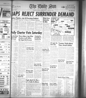 The Daily Sun (Goose Creek, Tex.), Vol. 28, No. 37, Ed. 1 Friday, July 27, 1945