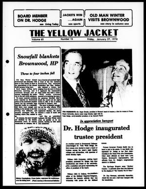 The Yellow Jacket (Brownwood, Tex.), Vol. 65, No. 16, Ed. 1, Friday, January 27, 1978