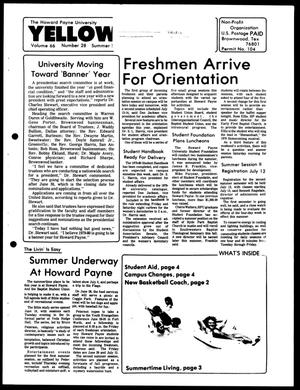 The Howard Payne University Yellow Jacket (Brownwood, Tex.), Vol. 66, No. 28, Ed. 1, Friday, May 18, 1979