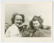 Photograph: [Two Women on Air Field]