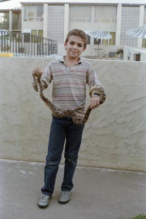 [Boy with Snake]