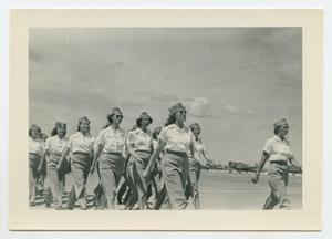 Primary view of object titled '[WASP Cadets Marching #2]'.