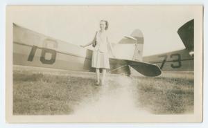 Primary view of object titled '[Woman With Her Planes #3]'.