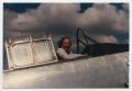 Photograph: [Madge Minton in Cockpit #2]