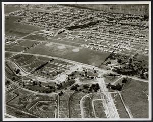 Primary view of object titled '[Aerial View of Arapaho Park and Surrounding Area]'.