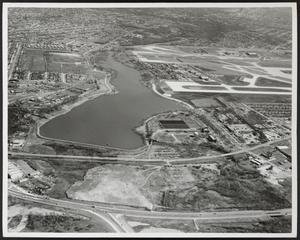[Aerial View of Bachman Lake Park and Surrounding Area]