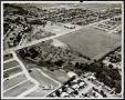 Thumbnail image of item number 1 in: '[Aerial View of Brownwood Park and Surrounding Area]'.