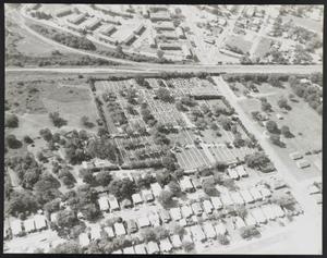 [Aerial View of Beeman Cemetery and Surrounding Area]